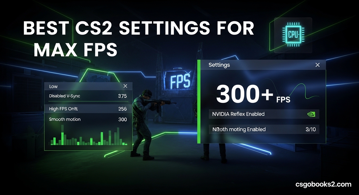 Best CS2 Settings for Max FPS
