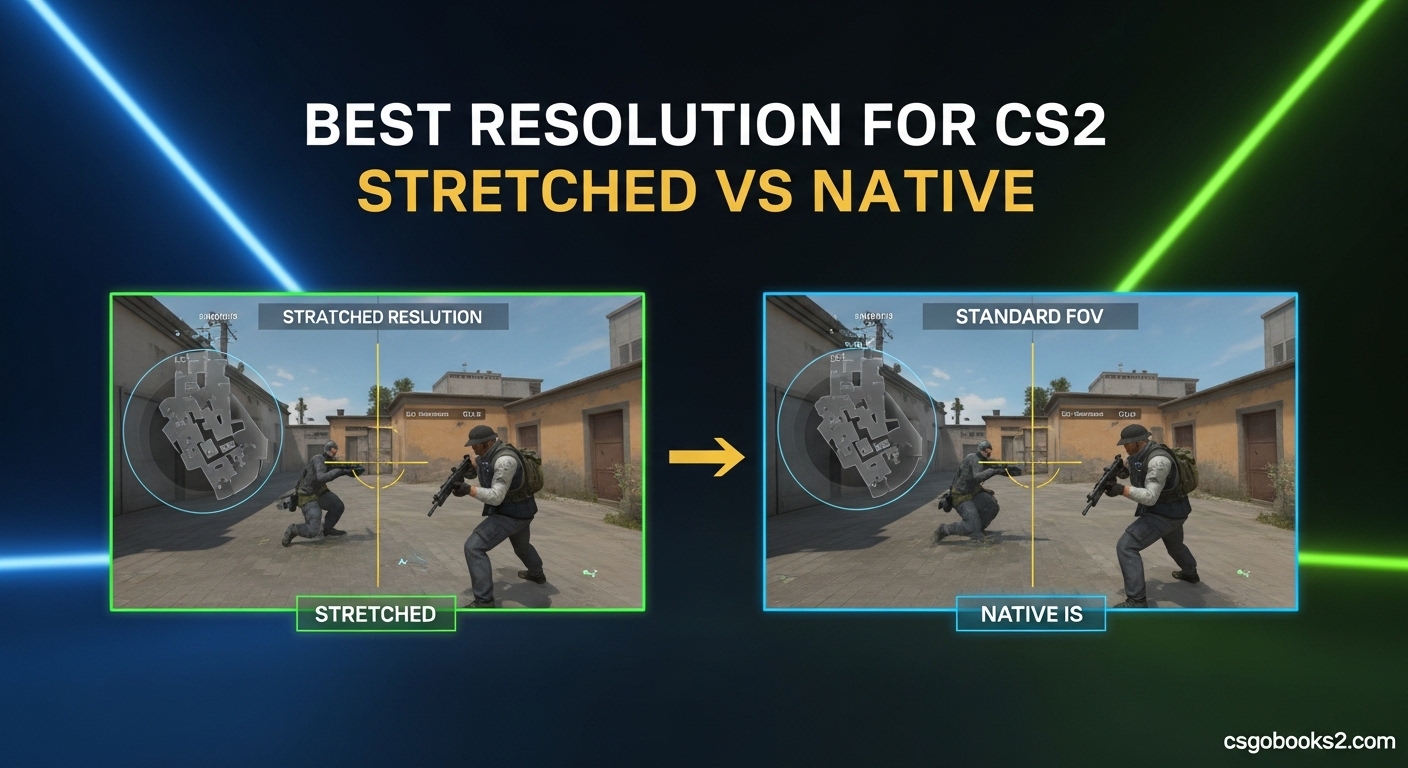 Best Resolution for CS2 Stretched vs Native