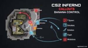 CS2 Inferno Callouts Banana Control