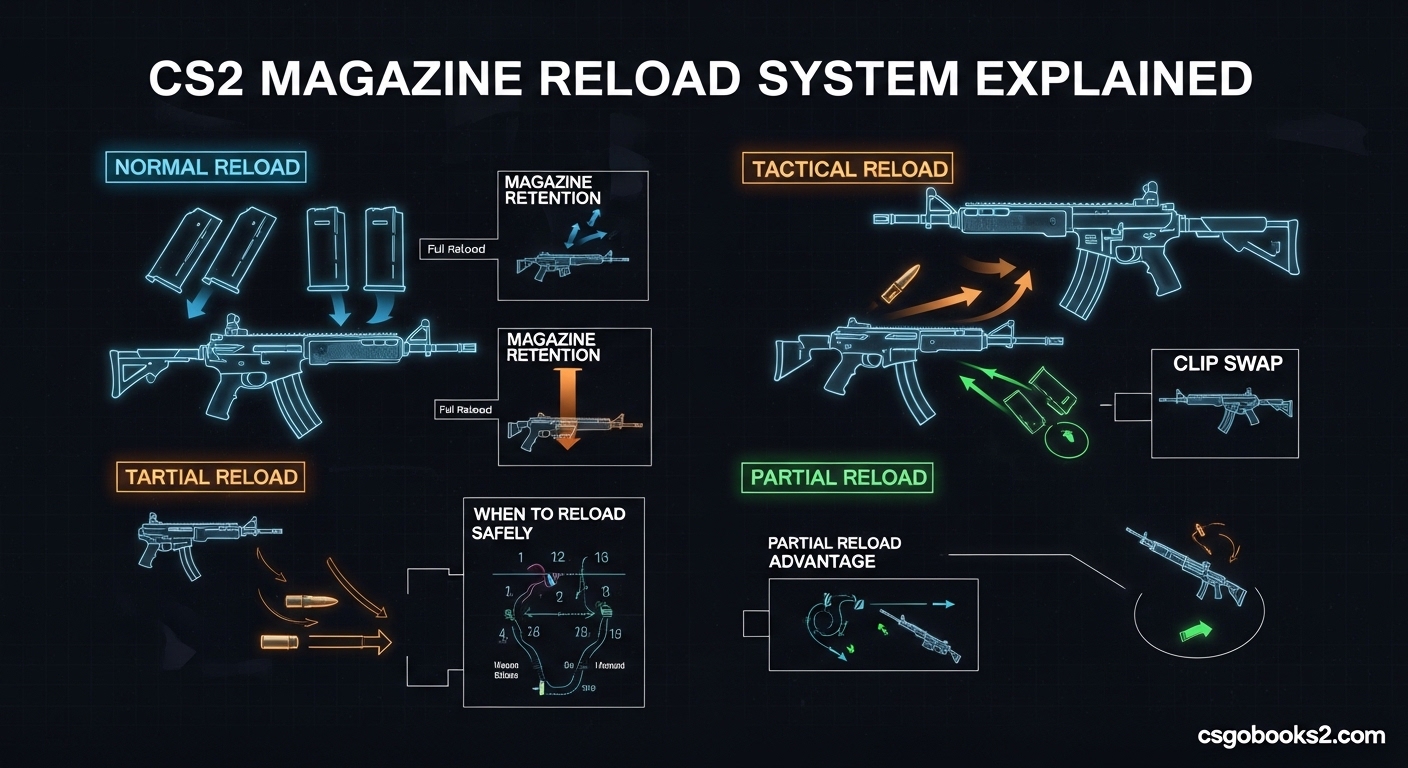 CS2 Magazine Reload System Explained