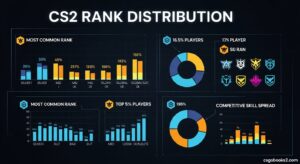 CS2 Rank Distribution