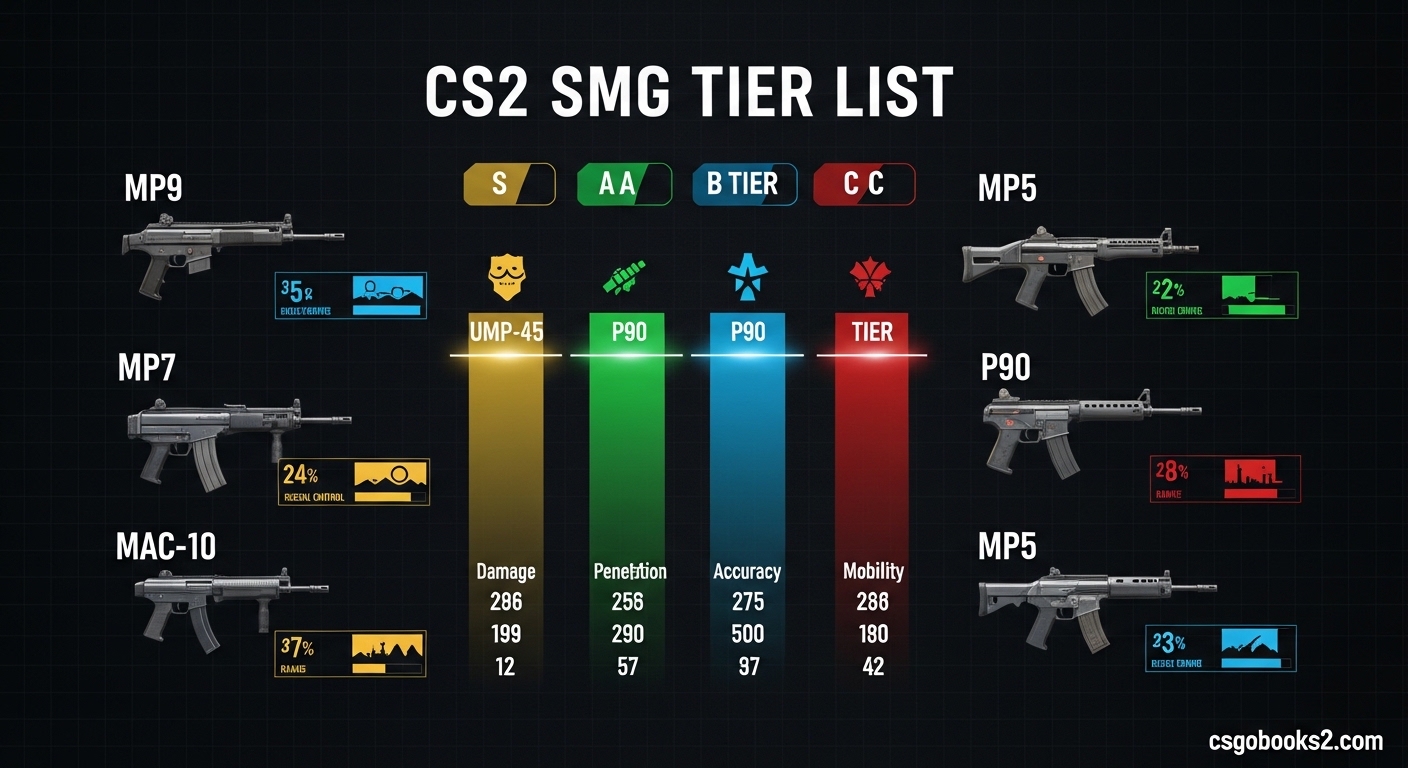 CS2 SMG Tier List