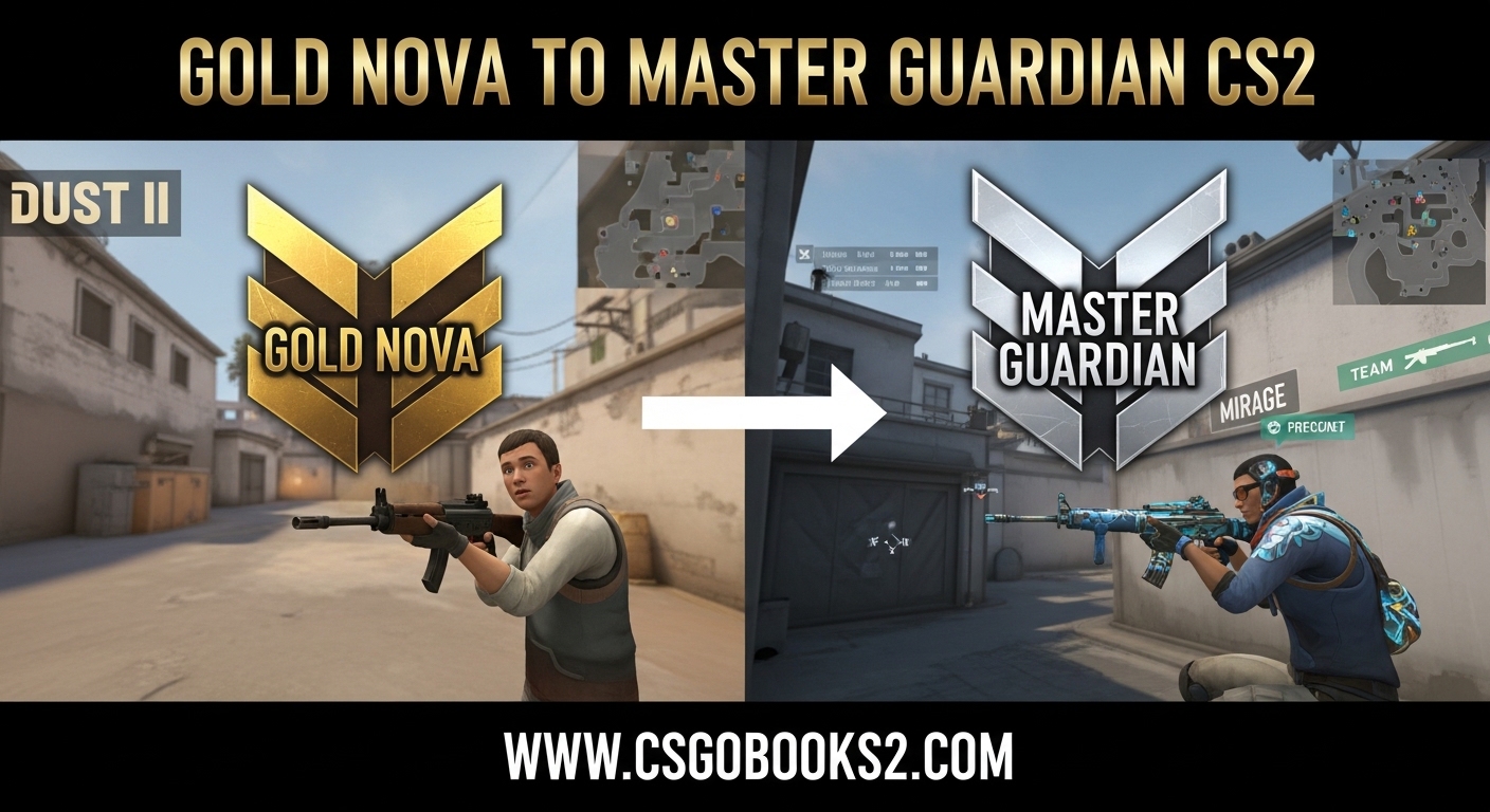 Gold Nova to Master Guardian CS2