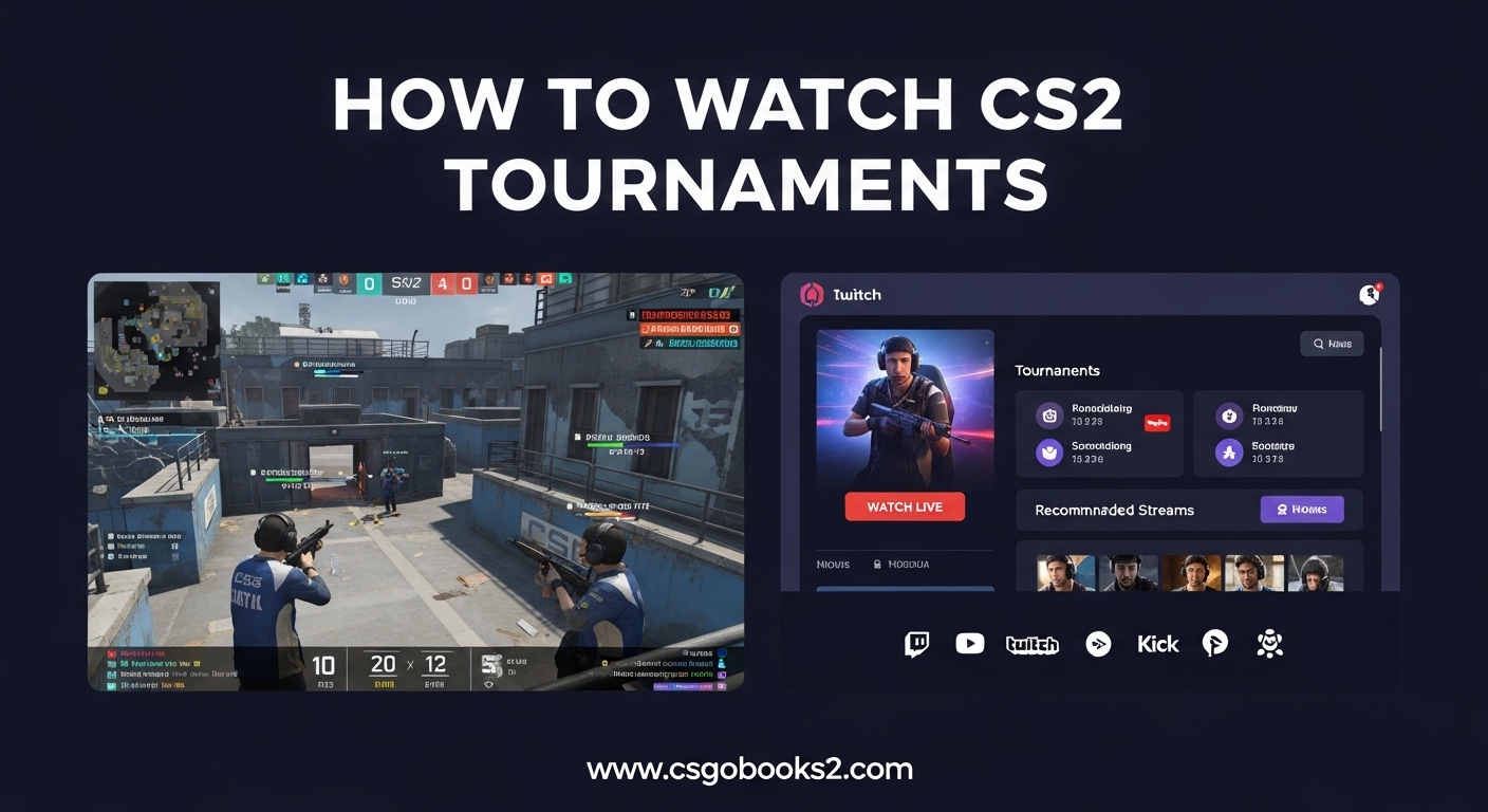 How to Watch CS2 Tournaments