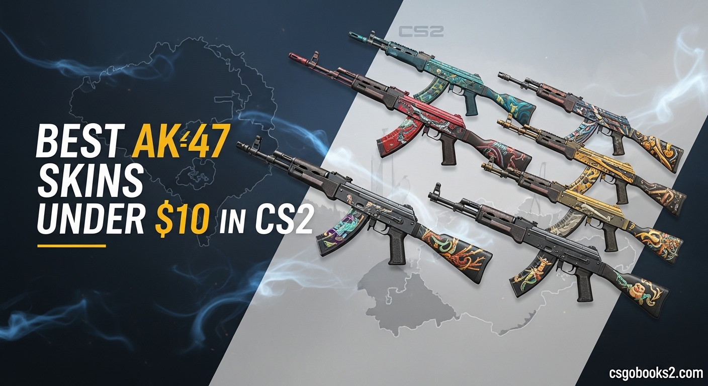 Best AK-47 Skins Under $10 in CS2