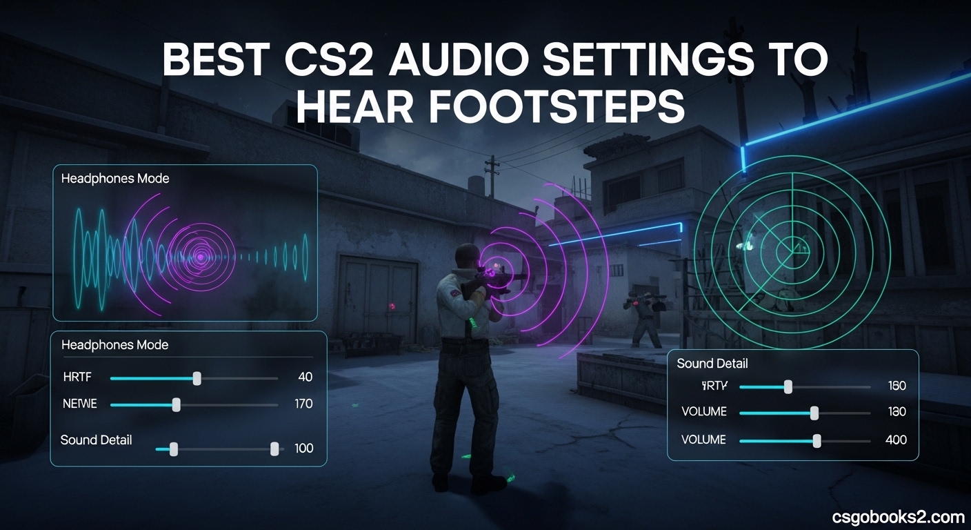 Best CS2 Audio Settings to Hear Footsteps